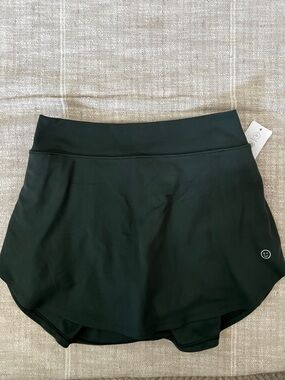 Gilly Hicks Dark Green Tennis Skirt
